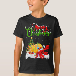 Camiseta Hermit Crab Lover Xmas Decorações Hermit Crab Chr