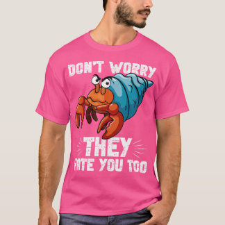 Camiseta Hermit Crab Ownership Shells Caranguejo Caranguejo