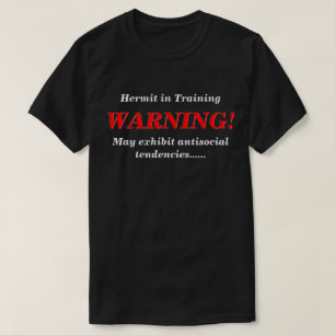 Camiseta Hermit na formação de DK antissocial