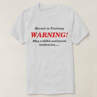 Camiseta Hermit na formação de LT antissocial