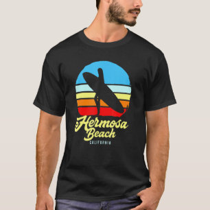 Camiseta Hermosa Beach California Surf Girl