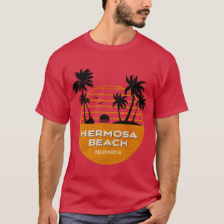 Camiseta Hermosa Beach California Vintage Summer Surfer Vac