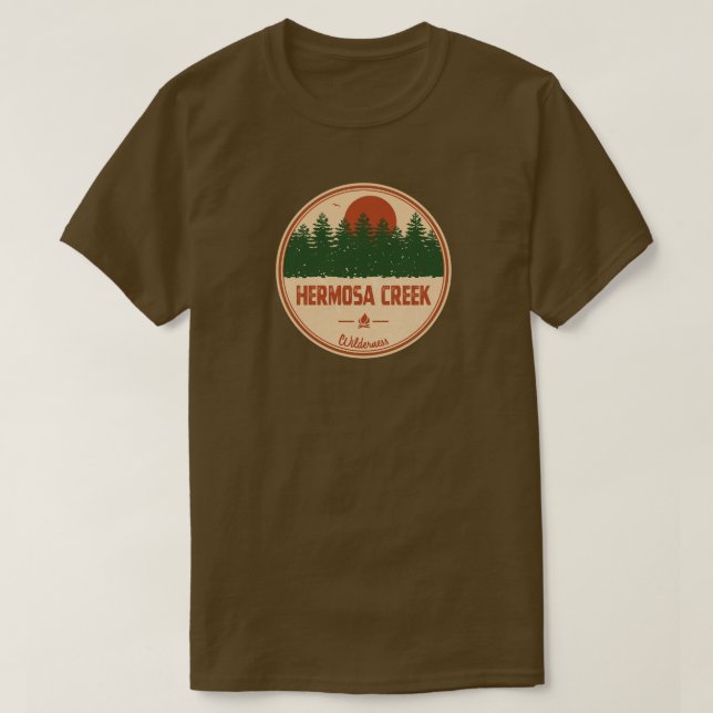 Camiseta Hermosa Creek Wilderness Colorado (Frente do Design)