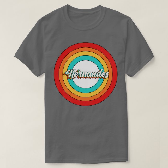 Camiseta Hernandes Shirt Vintage Hernandes Circle (Frente do Design)