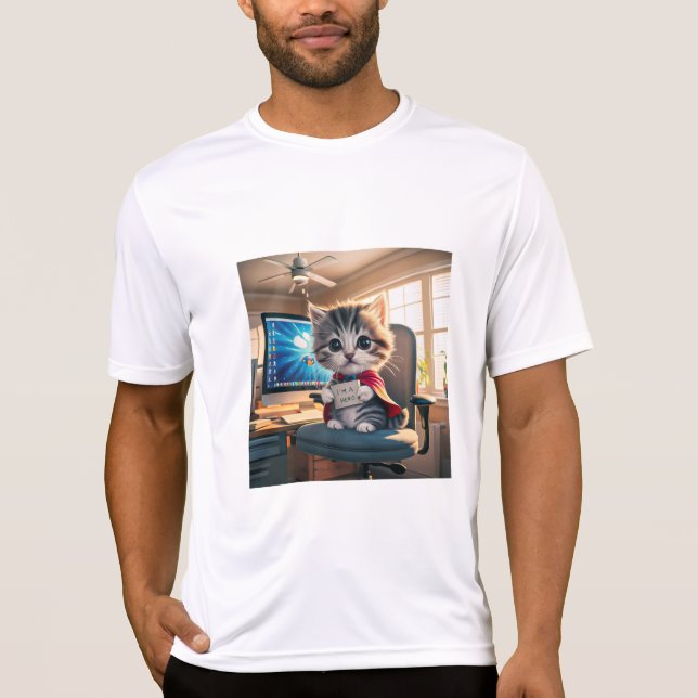 Camiseta Hero Cat (Frente)