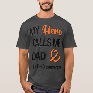 Camiseta Hero Me Chama de Perturbação do Défice de Atenção 