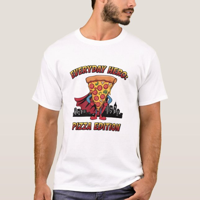 Camiseta Hero Pizza Edition (Frente)