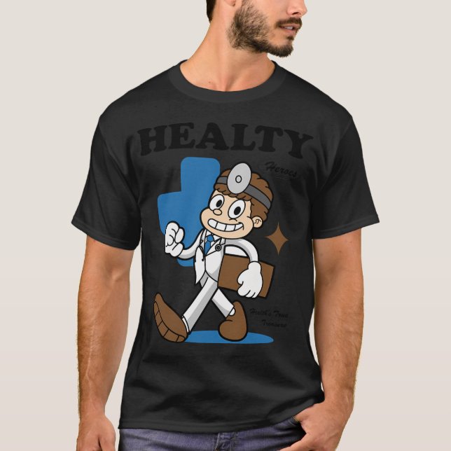 Camiseta Heroes de Healty (Frente)