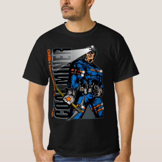 CAMISETA HERÓI AMERICANO ORIGINAL, O MINEIRO DE CARVÃO