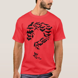 Camiseta Herói Cômico de Marca de Interrogação de Morcegos 