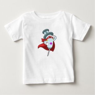 Camiseta Herói como Enfermeira com Seringa
