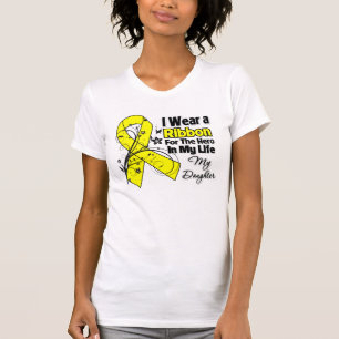 Camiseta Herói da filha em meu Sarcoma da vida