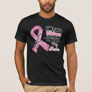 Camiseta Herói da irmã em meu cancro da mama da vida