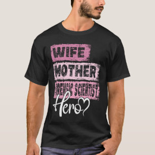 Camiseta Herói da profissão, mãe, cientista forense