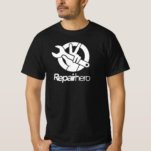 Camiseta Herói de Reparo (Frente)
