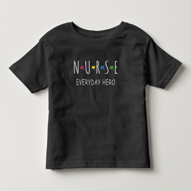 Camiseta Herói Diário Enfermeira (Frente)