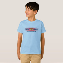 Camiseta Herói do Baseball com Milhão de Dólares | Crianças
