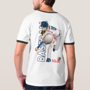 Camiseta Herói do Baseball com Milhão de Dólares Men Ring