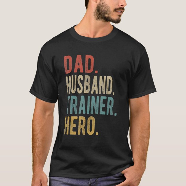 Camiseta Herói do Pai do Marido (Frente)
