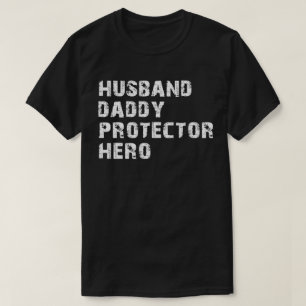 Camiseta herói do pai do marido