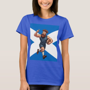 Camiseta Herói do Rugby Escocês