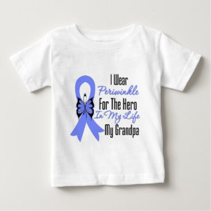 Camiseta Herói esofágico da fita do cancer meu vovô