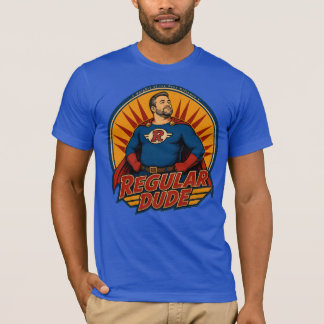 Camiseta Herói Mais ou Menos, Cara Normal