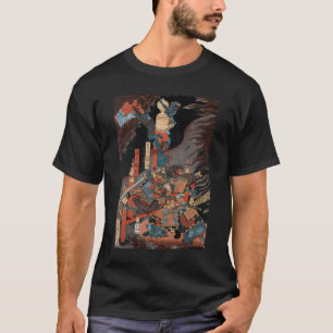 Camiseta Herói Minamoto do samurai nenhum Yorimitsu