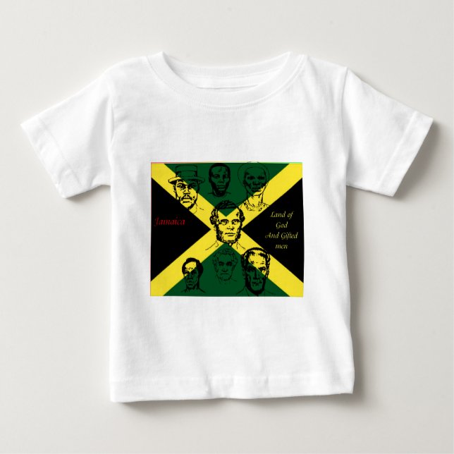 Camiseta herói nacional jamaica (Frente)