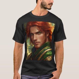 Camiseta Heroico Camisa-de-Ferro-Vermelho Fantasia