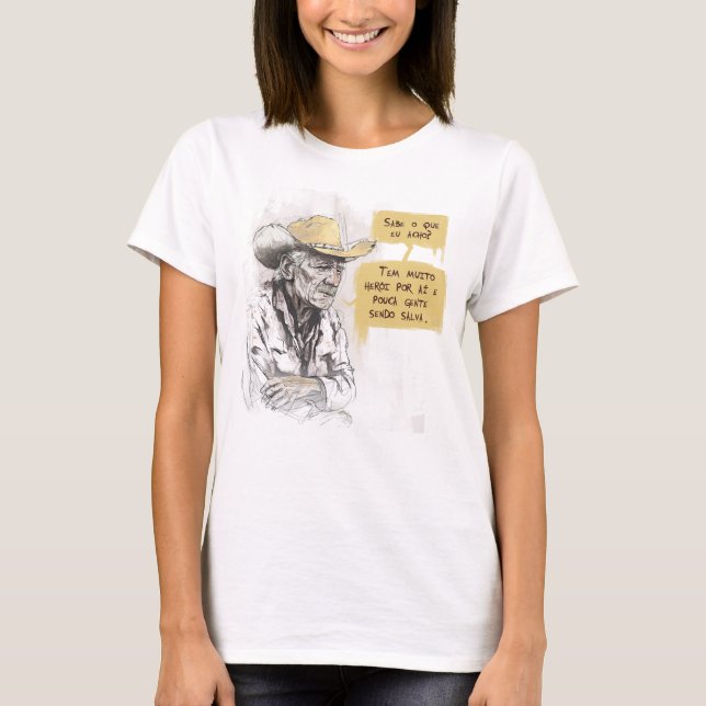 Camiseta Heróis (Frente)