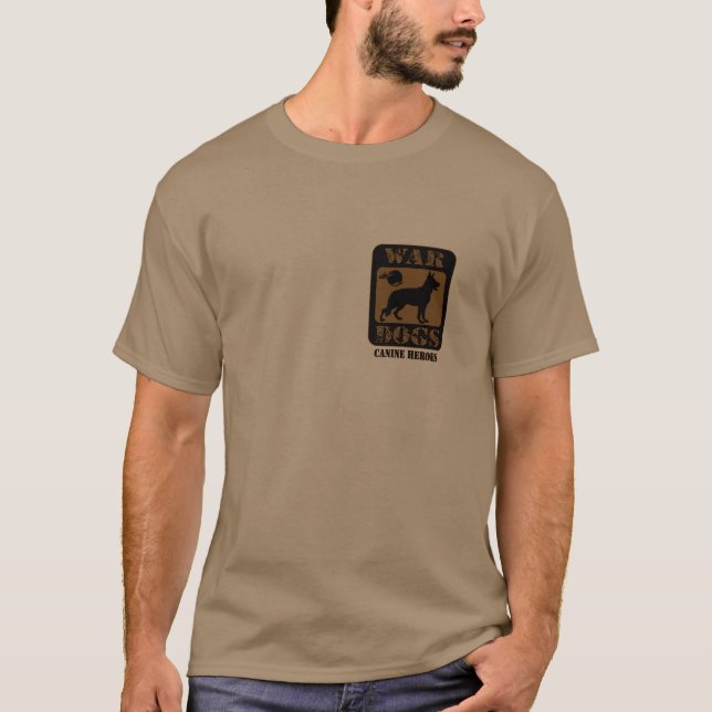 Camiseta Heróis Caninos Americanos (Frente)