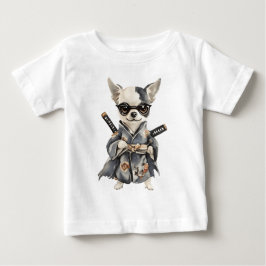 Camiseta Heróis Chihuahua – DESENHO À MÃO em Aquarela 