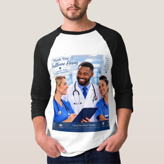 Camiseta Heróis da Saúde (Frente)