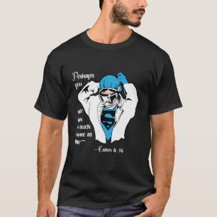 Camiseta Heróis Da Saúde Talvez Fosse Nascer Esther 4 1