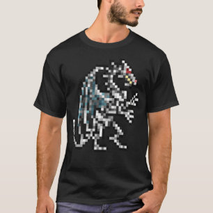 Camiseta Heróis de Might e Magic Dragon Pixel DOS g