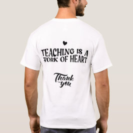Camiseta Heróis de Sala de Aula WITHE