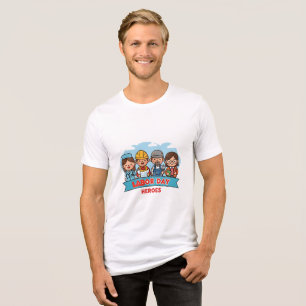 Camiseta Heróis do Dia do Trabalho