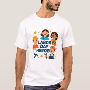 Camiseta Heróis do Dia do Trabalho