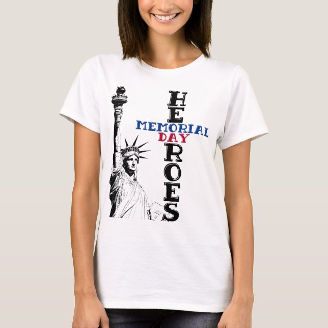 Camiseta Heróis do Dia Memorial (Frente)