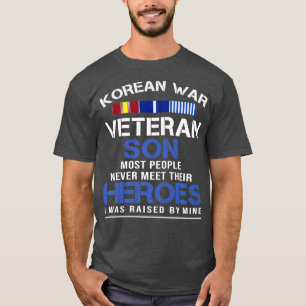 Camiseta Heróis Do Filho Veterano Da Guerra Da Coreia, Fui