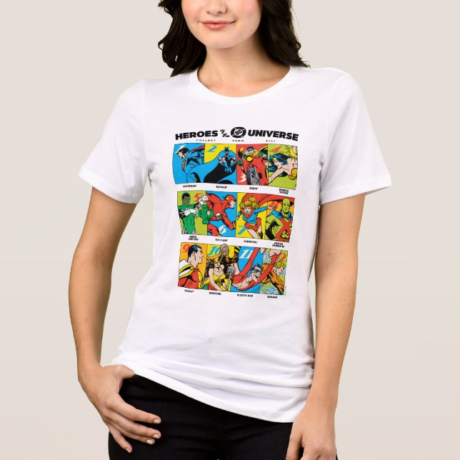 Camiseta Heróis do Universo DC™ (Frente)