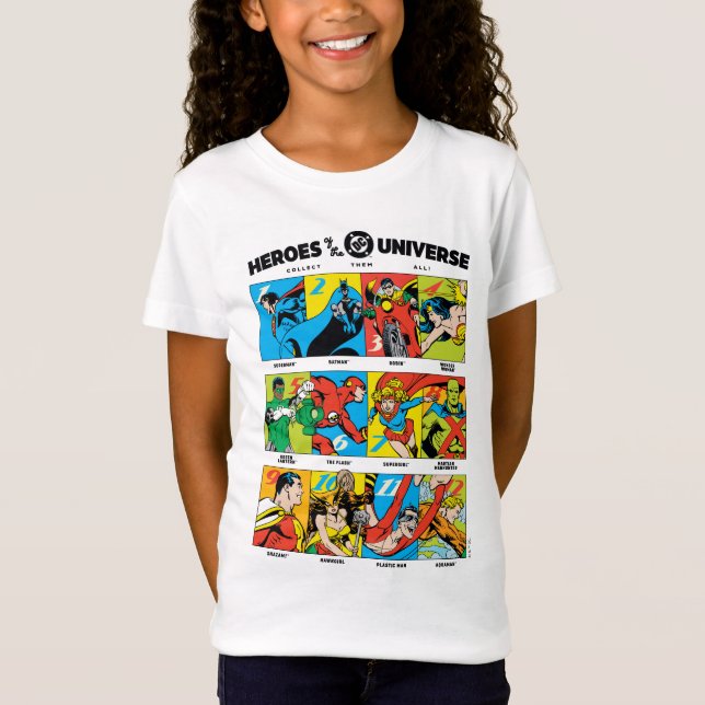 Camiseta Heróis do Universo DC™ (Frente)