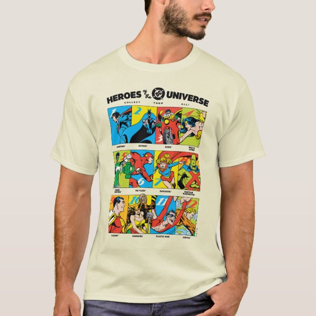 Camiseta Heróis do Universo DC™ (Frente)
