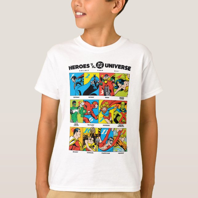 Camiseta Heróis do Universo DC™ (Frente)