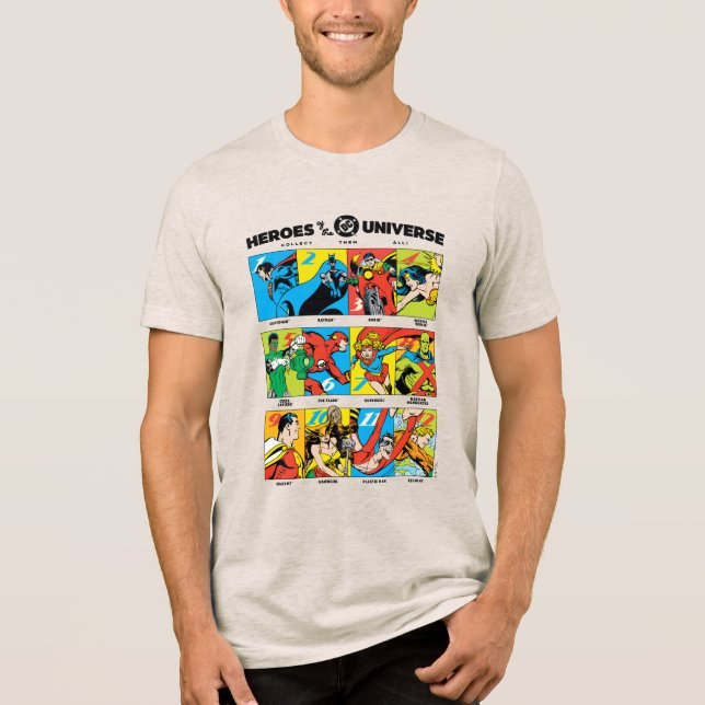 Camiseta Heróis do Universo DC™ (Frente)