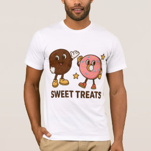 Camiseta Heróis doces - Adventuro delicioso da Cookie e Ros
