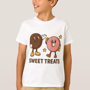 Camiseta Heróis doces - Adventuro delicioso da Cookie e Ros