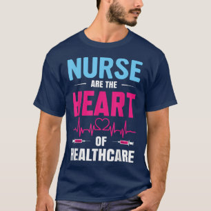 Camiseta Heróis Reais Enfermam O Coração Da Motivat Da Saúd
