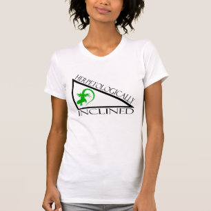 Camiseta Herpetologically inclinado